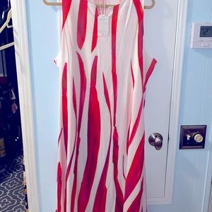 NWT size XXL no name dress measurements 22 bust and 58 inches long with pockets